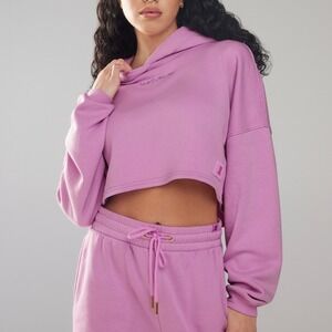 Savage X Fenty Bubble Pink Essential Cropped Hoodie -‎ Size 3X